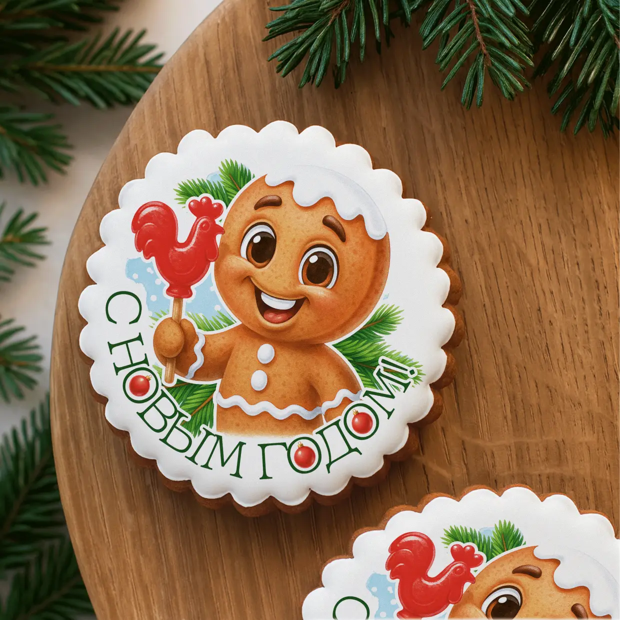 Круглые открытки 02